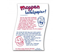Toiletpapier Humoristisch: Moppen